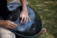 Mdundo Drum - New Healing Handpan Percussion Instrument - Hand-Made - with Carry Case - 60% OFF Sale