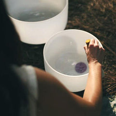 Crystal Chakra Singing Bowls - For Sound Therapy, Chakra Balance and Deep Meditation