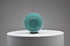 528 Hz Love Frequency Crystal Singing Bowl - 8" Made With Emerald Fluorite