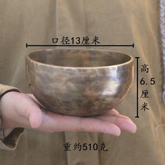 Handmade Tibetan 7 Metal Healing Bowl - Harnessing Full Moon Energy