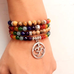 7 Chakra Healing Balance Bracelet for Meditation/Prayer - Save 65%