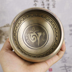 Collectable Hand Hammered Tibetan Singing Bowl With Wooden Hammer and Cushion for Deep Meditation - Save 50% Today Only