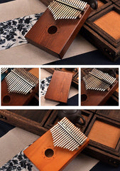 17 Key Mahogany Kalimba Indonesian - 70% OFF Black Friday Sale Extended To Next 24 Hours