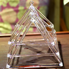 Sound Pyramid - Powerful Vibrations for Sound Healing and Meditation - 99.993% Pure Quartz - Save 60% OFF